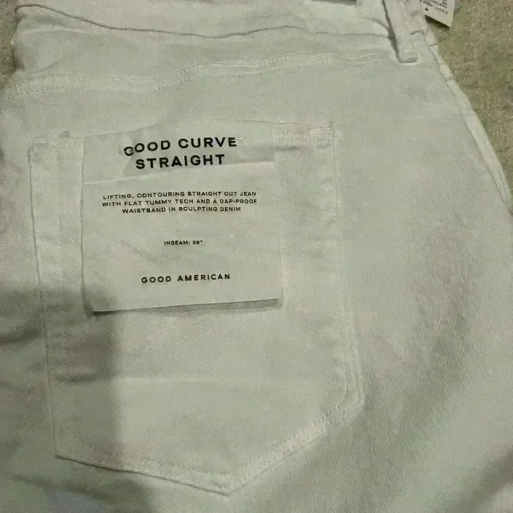 Good American Good Curve Straight jeans